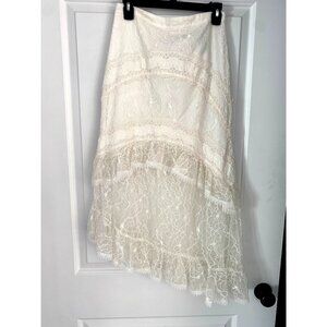 ALEXIS - Firuza Skirt - White